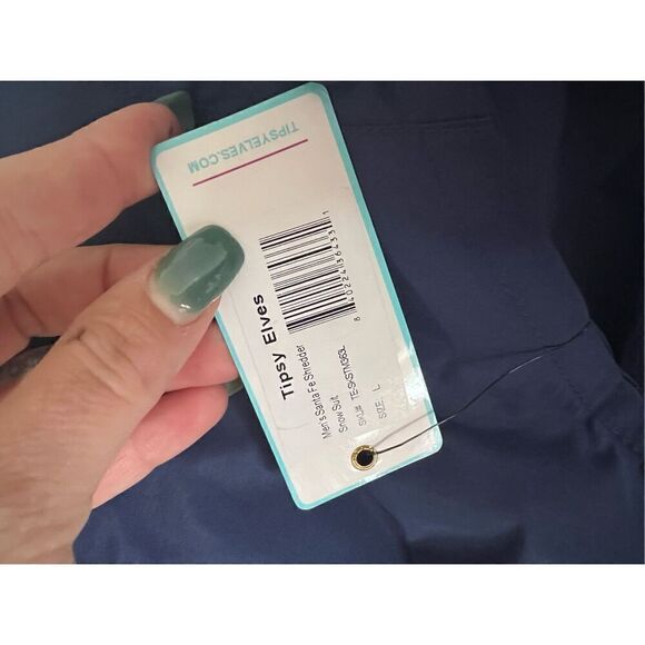 TIPSY ELVES NWT MEN'S SANTA FE SHREDDER SNOWSUIT Waterproof Athletic L - Picture 10 of 10